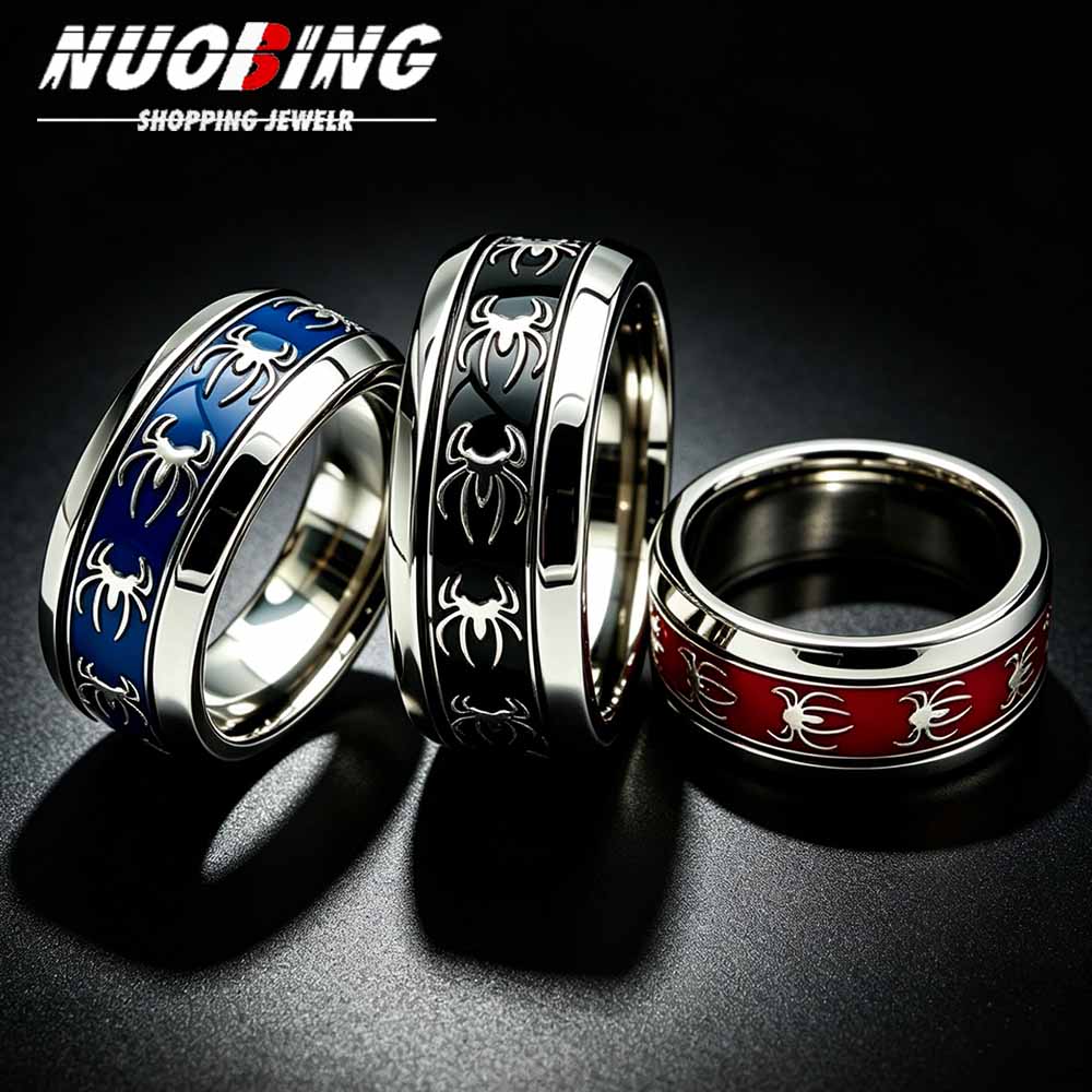 New Vintage Punk Spider Ring 3 - Initial Ring Custom 评论和价格