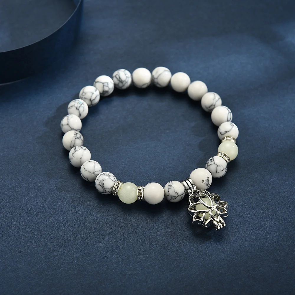 Natural Stone Bracelet Yoga He - Coordinates Bracelet 评论和价格