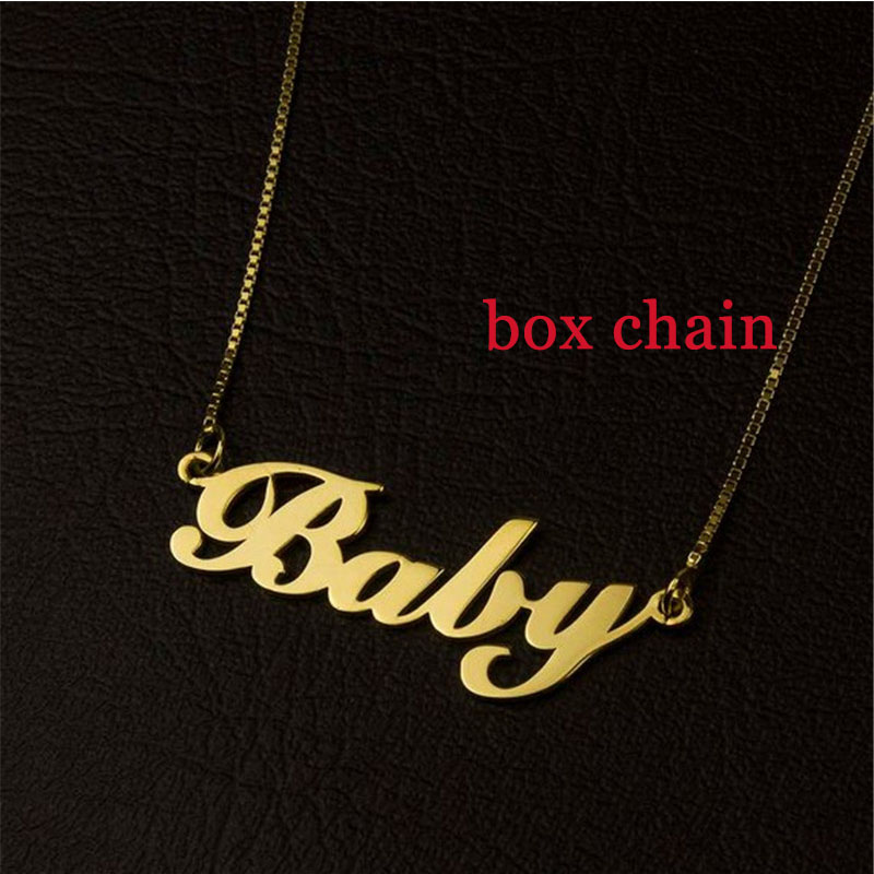 Personalized Necklace For Wome - Personalized Name Box 评论和价格