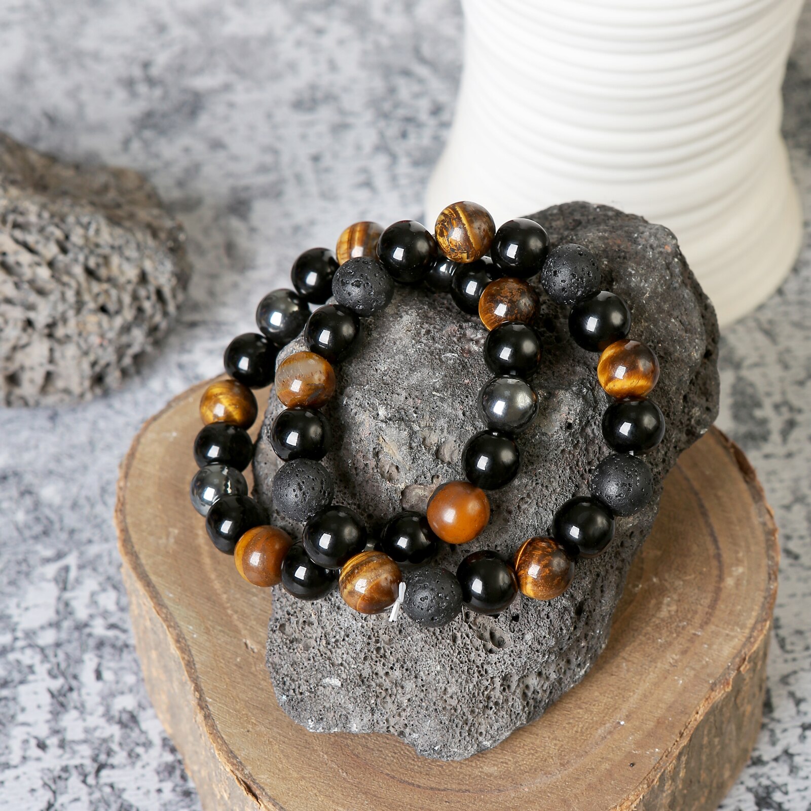 2PCS/Set Triple Protection Bra - Coordinates Bracelet 评论和价格