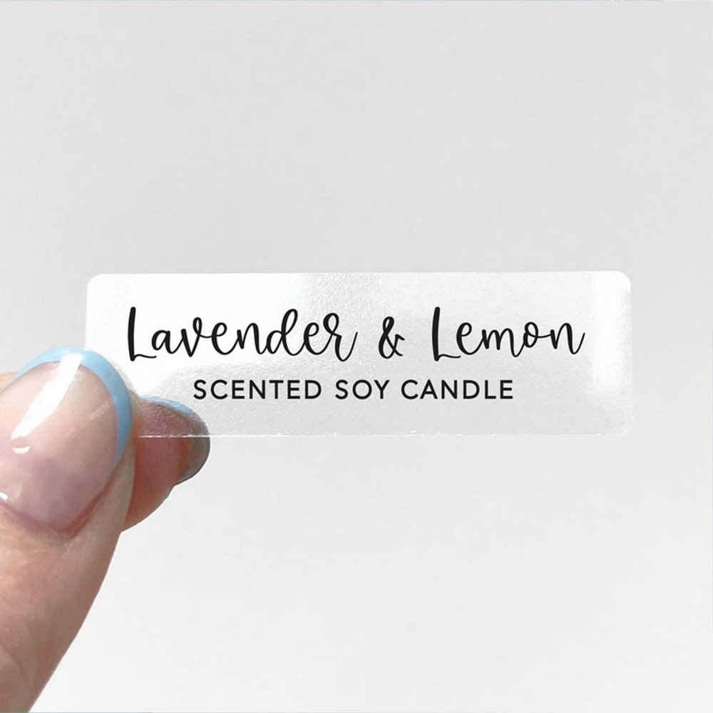 50pcs 45x15mm Personalized Cus - Personalised Candle Label 评论和价格