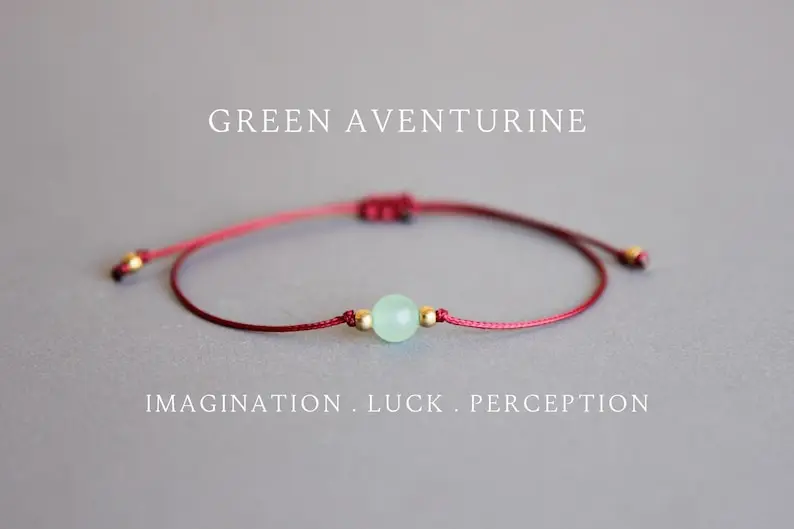 Green Aventurine Crystal Optim - Coordinates Bracelet 评论和价格