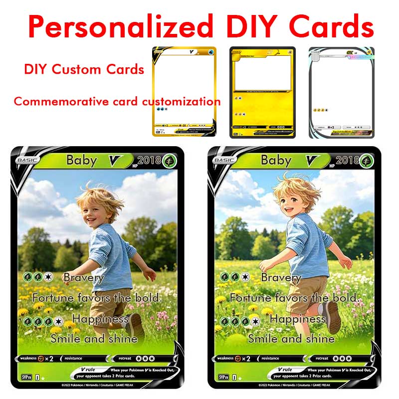 Pokemon Cards Custom Card Styl - Pet Portrait Custom 评论和价格