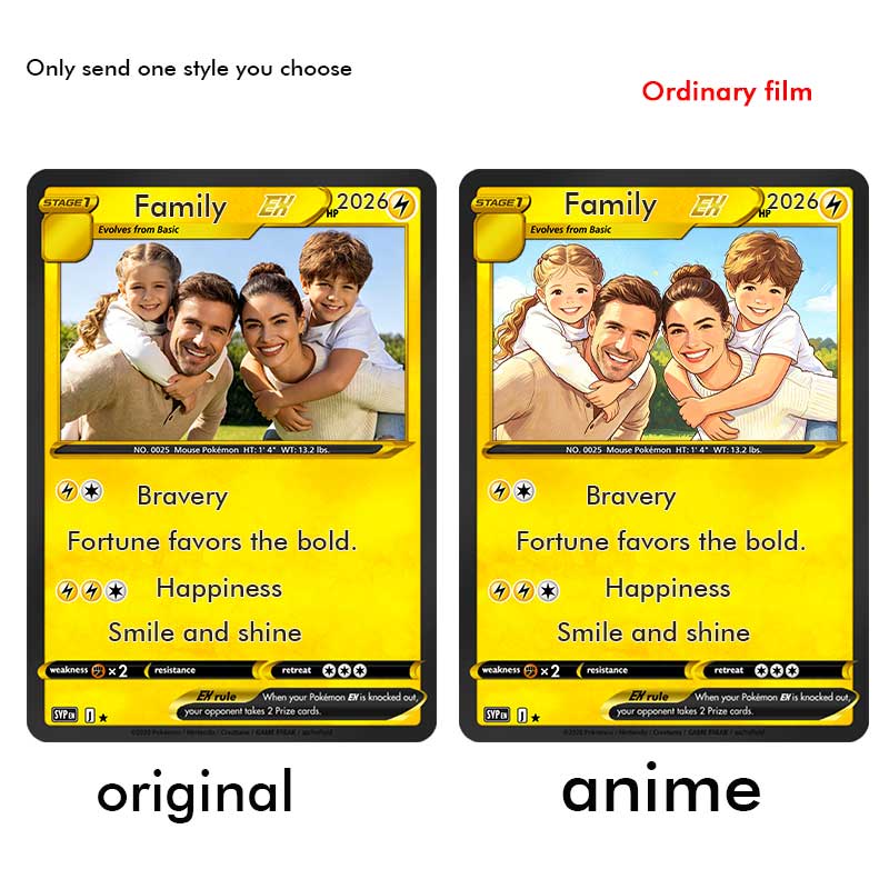 Pokemon Cards Custom Card Styl - Pet Portrait Custom 评论和价格