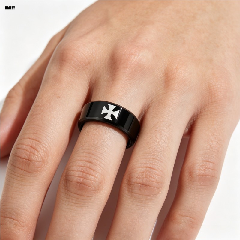 HMEEY English Titanium Steel C - Initial Ring Custom 评论和价格