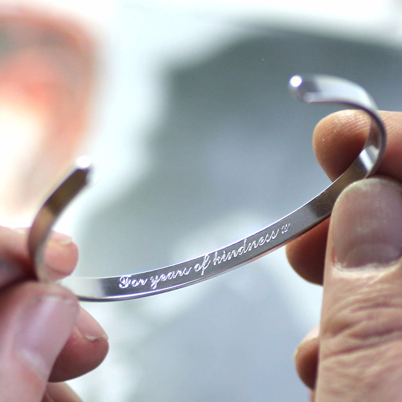 Vnox Dropshipping Customized B - Coordinates Bracelet 评论和价格