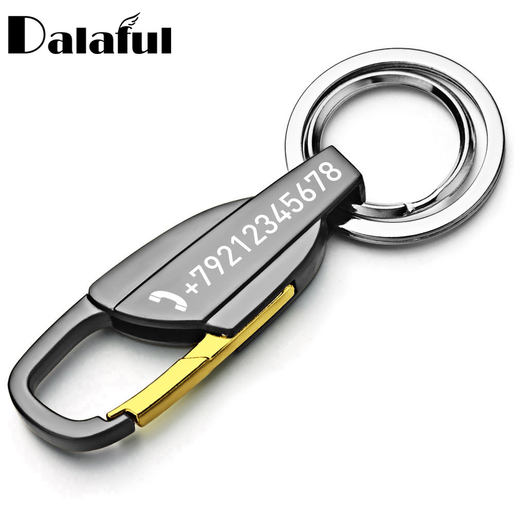 Personalized Lettering Keychai - Initial Ring Custom 评论和价格