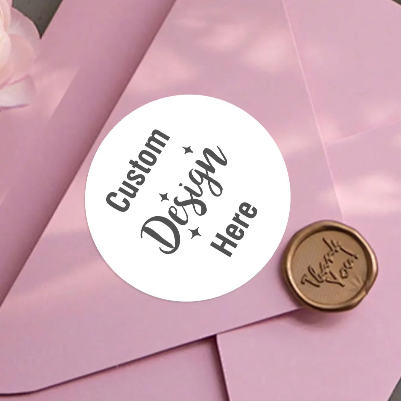 3/5/6CM Custom Waterproof Roun - Personalised Candle Label 评论和价格
