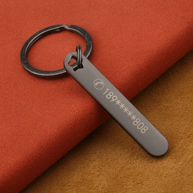 Custom Keychain with Free Engr - Initial Ring Custom 评论和价格