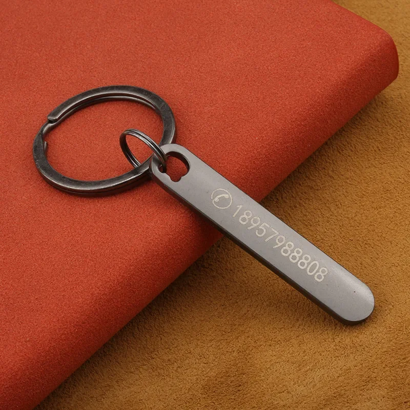 Custom Keychain with Free Engr - Initial Ring Custom 评论和价格