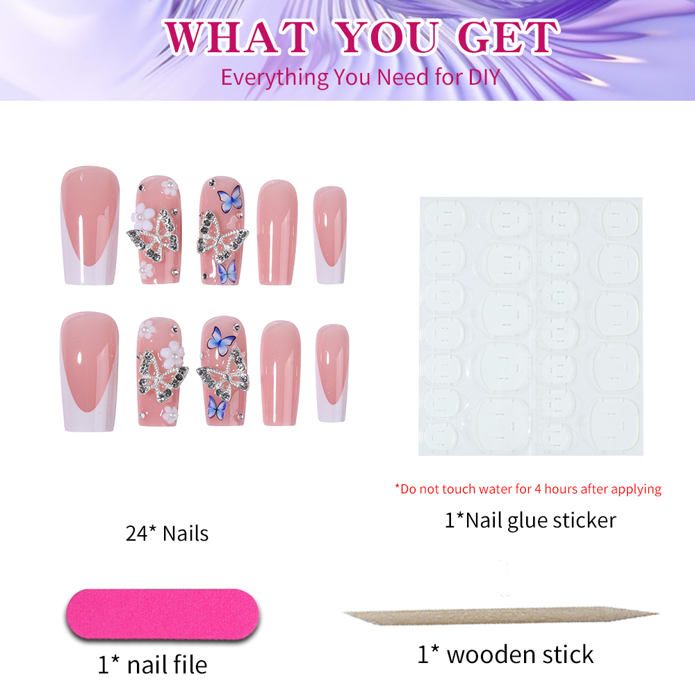 Get Glamorous with, 24Pcs 3D a - Pressed Flower Art 评论和价格