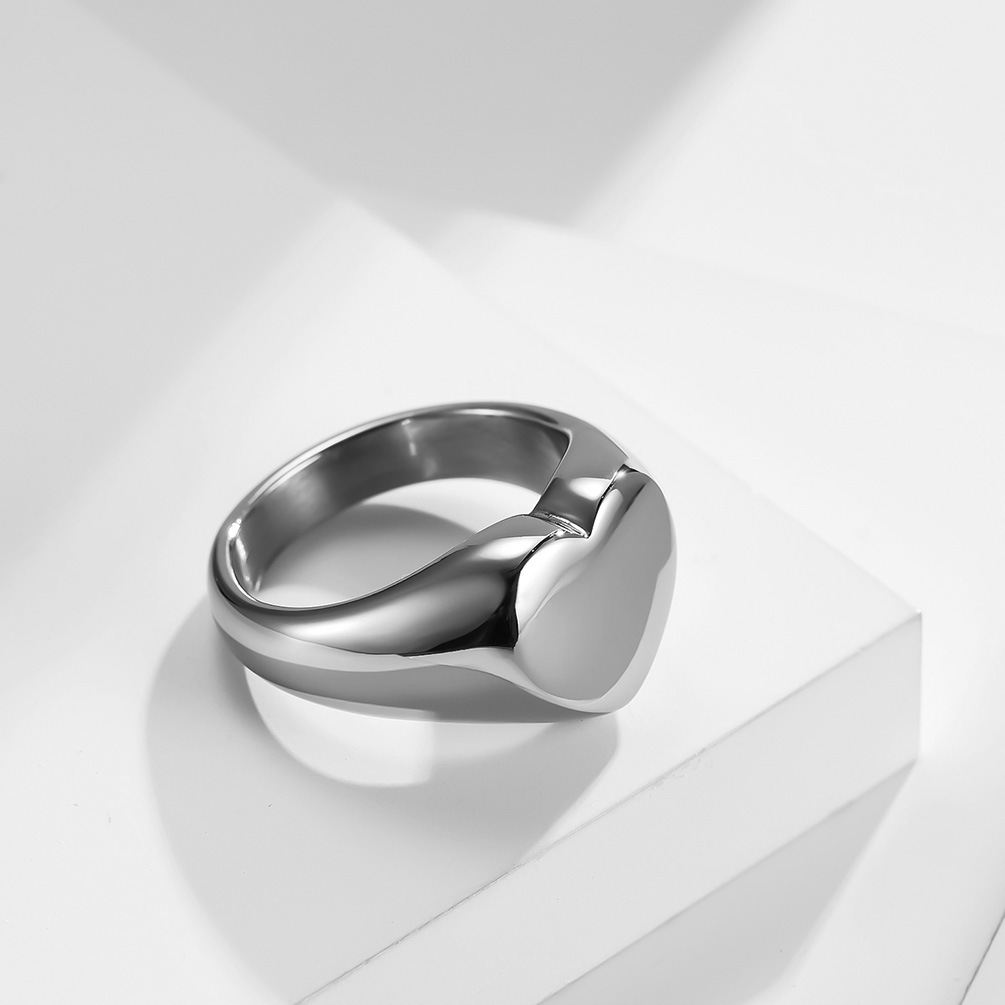 Customized Women Signet Ring C - Initial Ring Custom 评论和价格